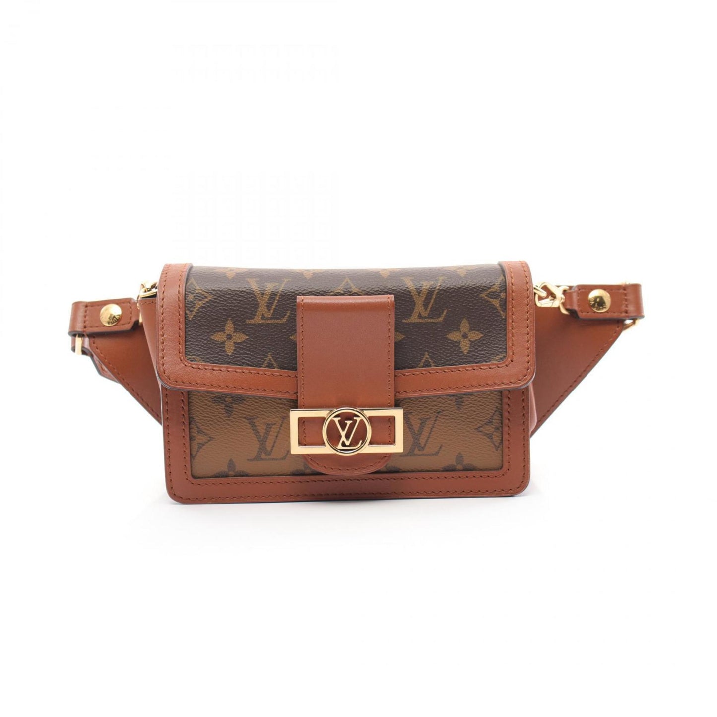 Louis Vuitton  Coated Canvas Leather Fanny Pack