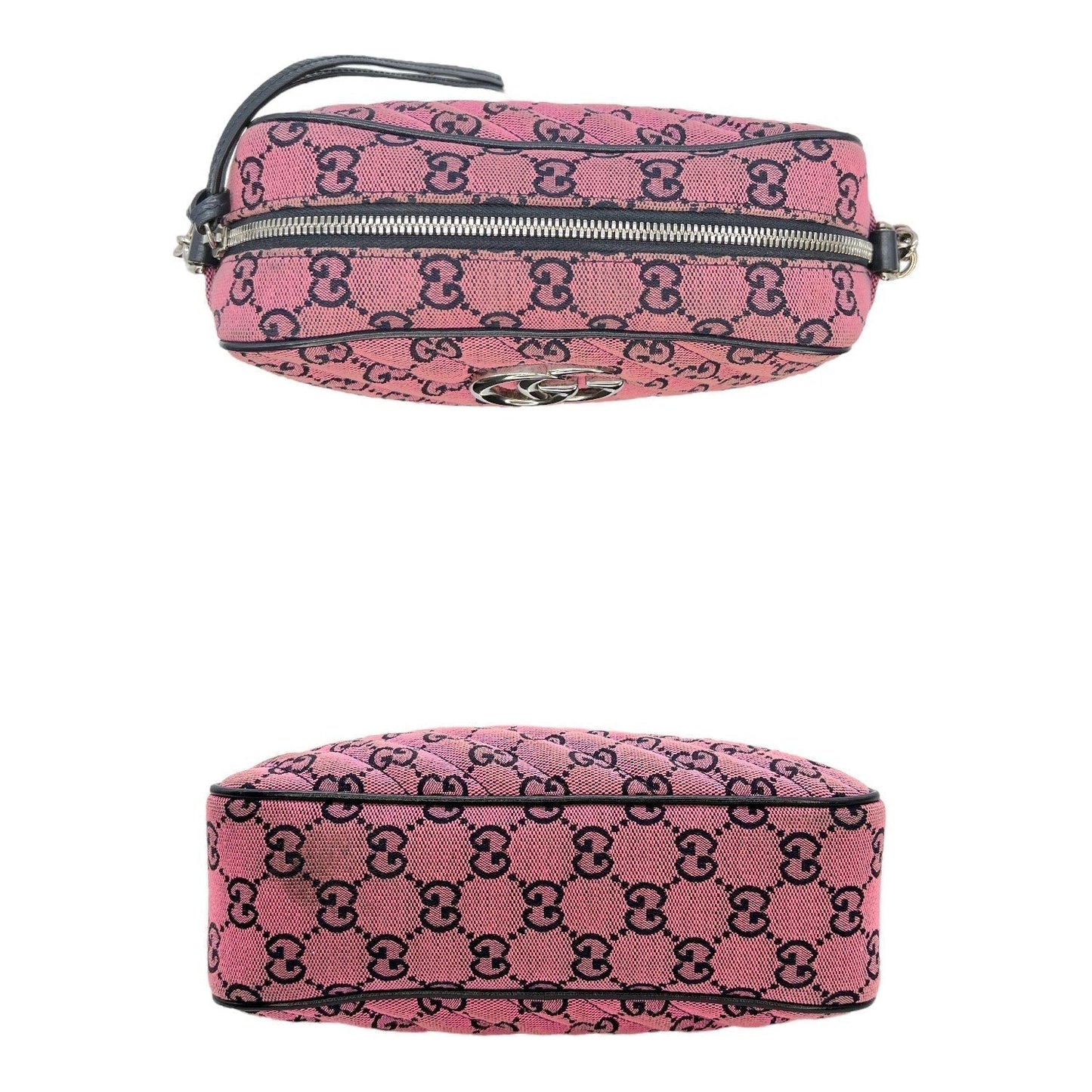 Gucci Bag GG Canvas Small Marmont Matelassé Crossbody Bag