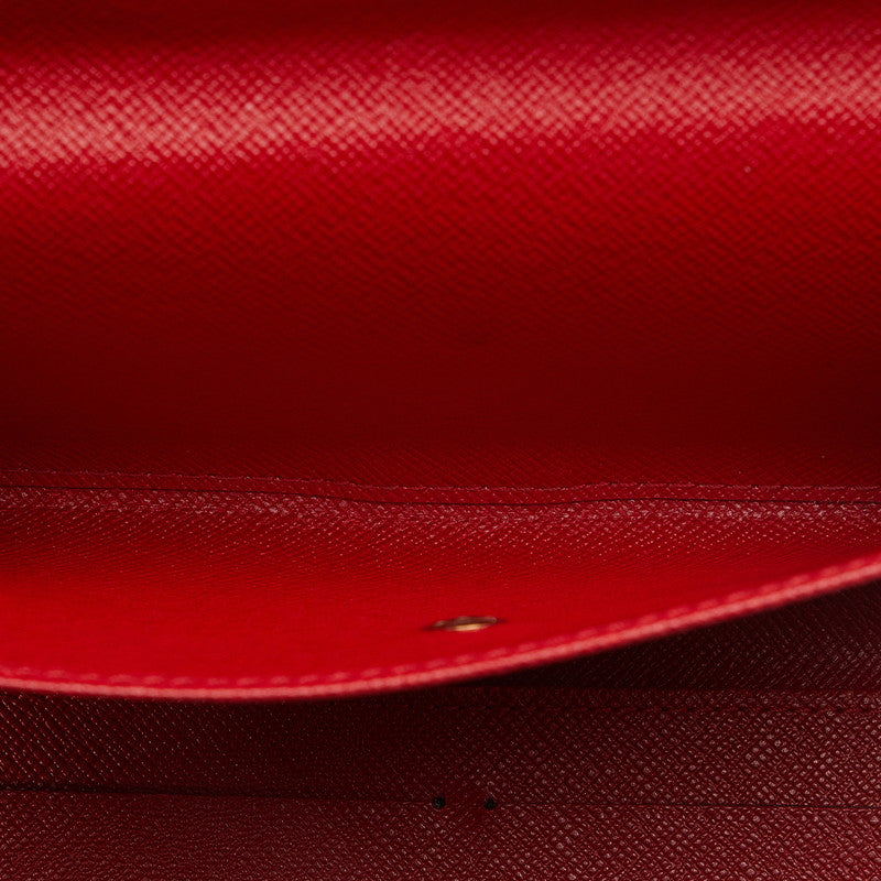 Louis Vuitton Epic Port-Trezor International Long Wallet M63387 Castilian Red Leather  Louis Vuitton