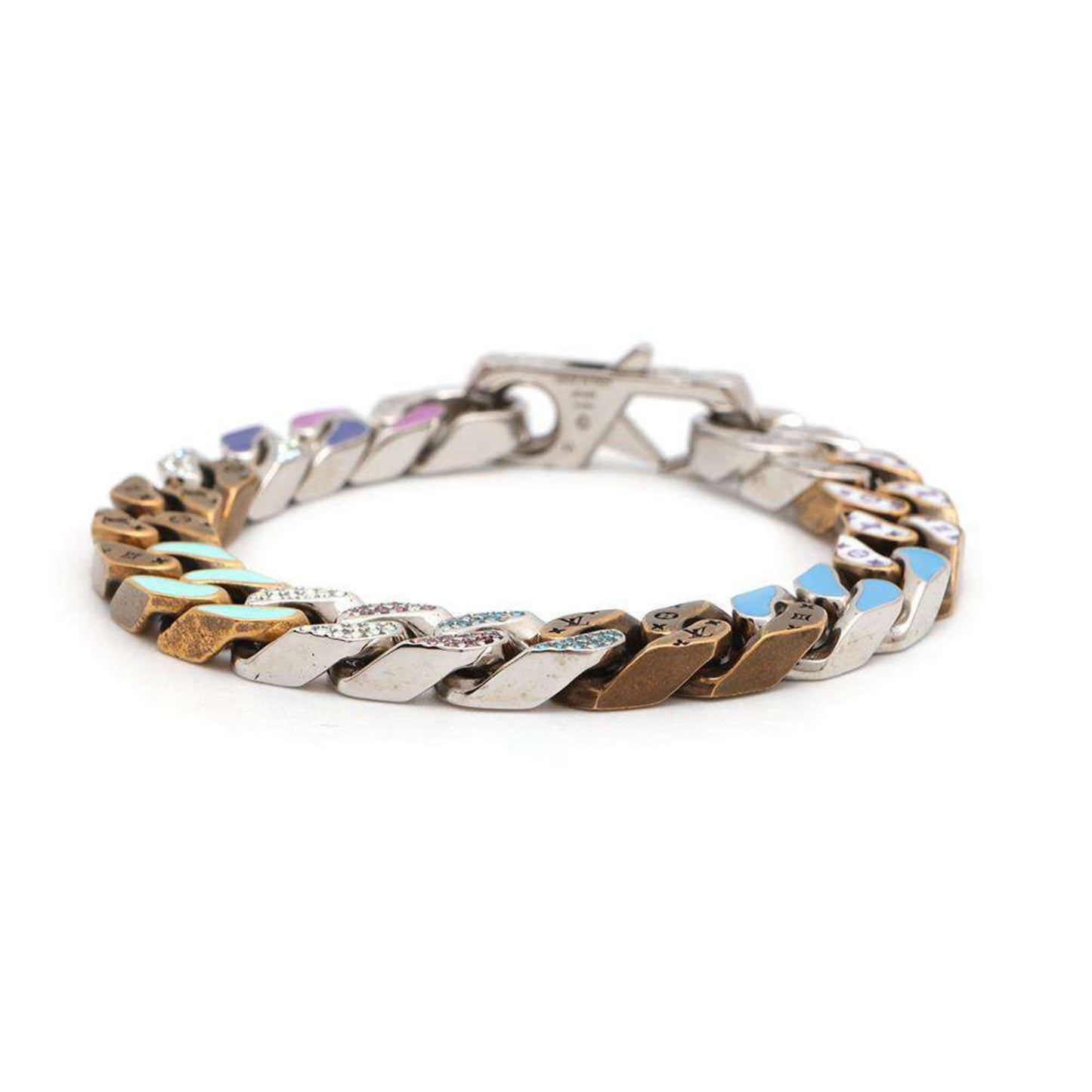Louis Vuitton Exotic  Metal Charm Bracelet