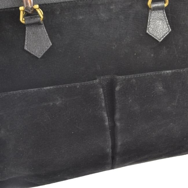 Gucci Xl Vintage Pursesdesigner Purses Black Leather Satchel