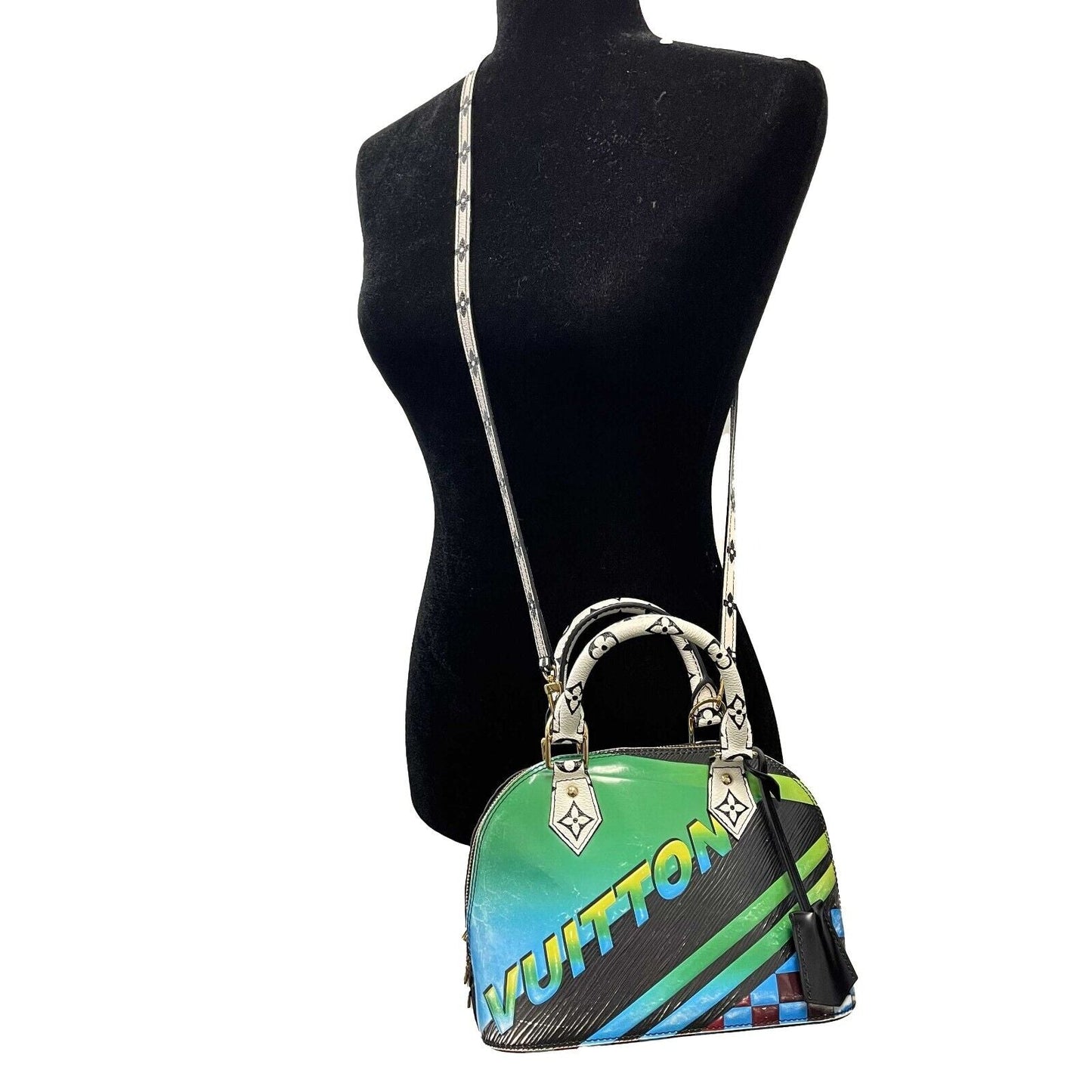 LOUIS VUITTON - Alma Epi Leather BB - Race Limited Edition Top Handle w/ Strap