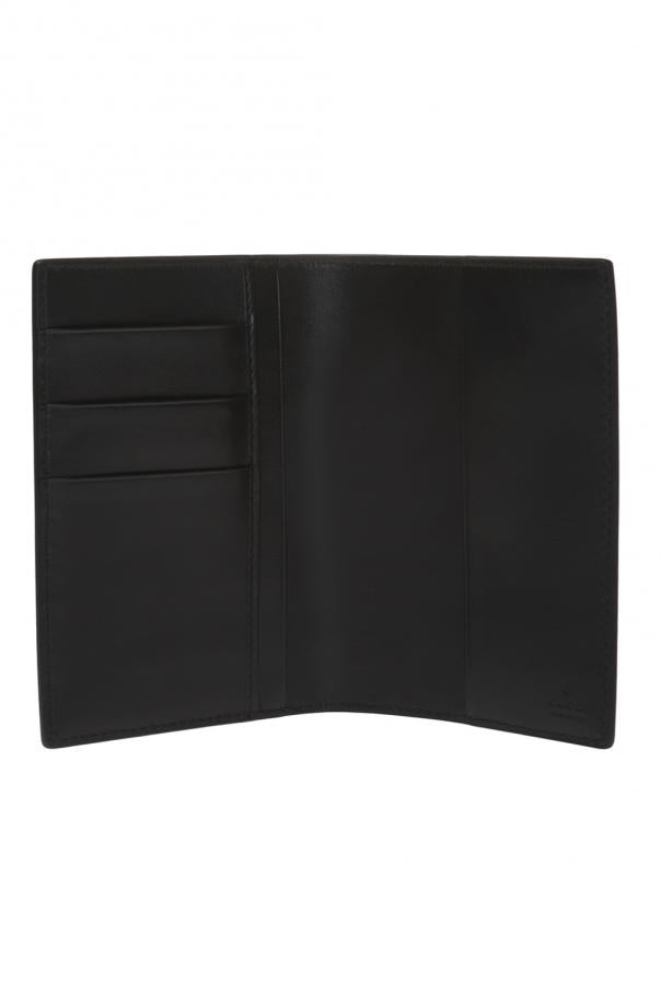 Gucci Bifold Passport Holder in Black