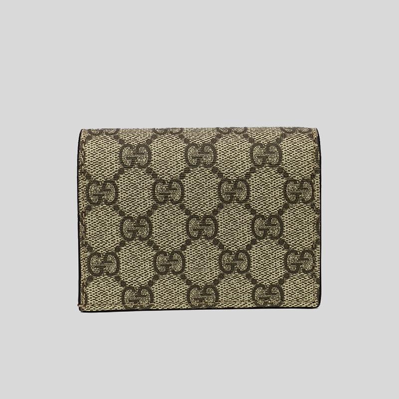 Gucci GG Supreme Monogram Bosco Patch Small Wallet