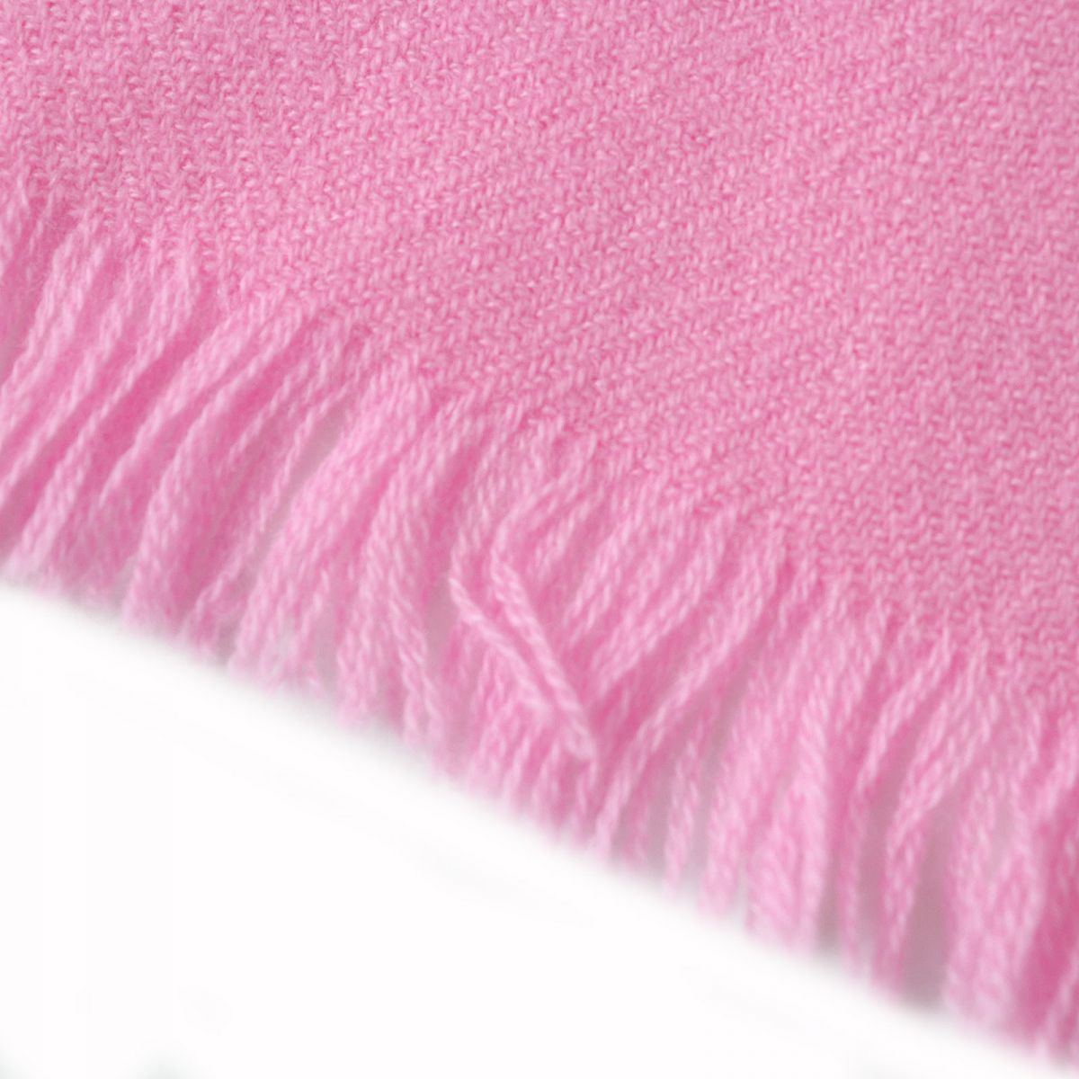 HERMES Stall Main: 100% cashmere pink Women Used