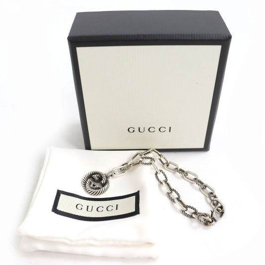 GUCCI bracelet Main�FAG925 Silver mens 18 Used