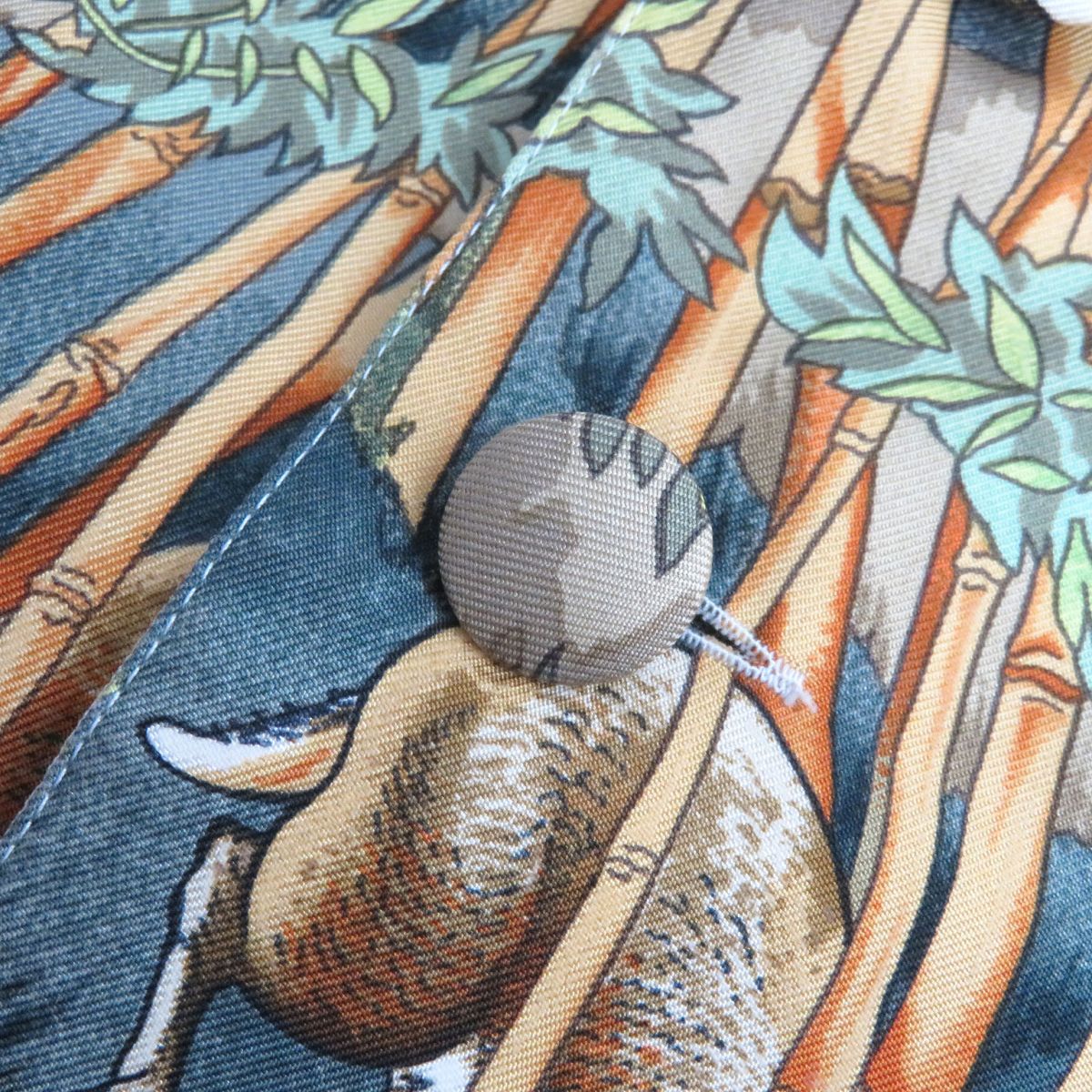 HERMES Best Main: 100% silk multicolor mens 48 Used