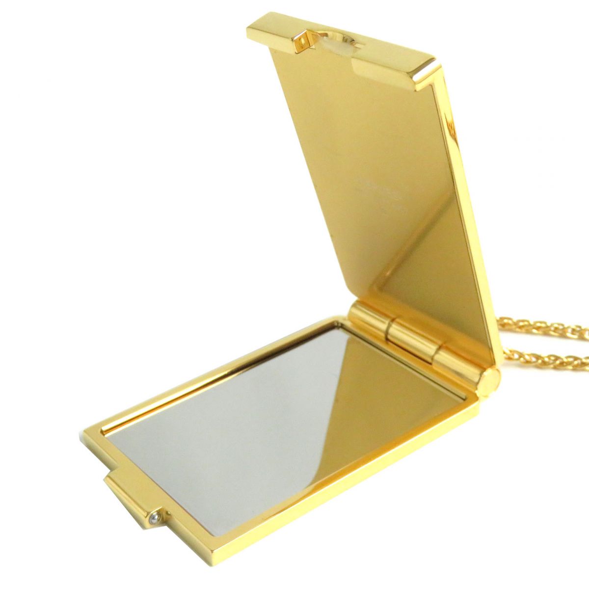 HERMES Necklace Gold Plated Gold x Multicolor Women Used