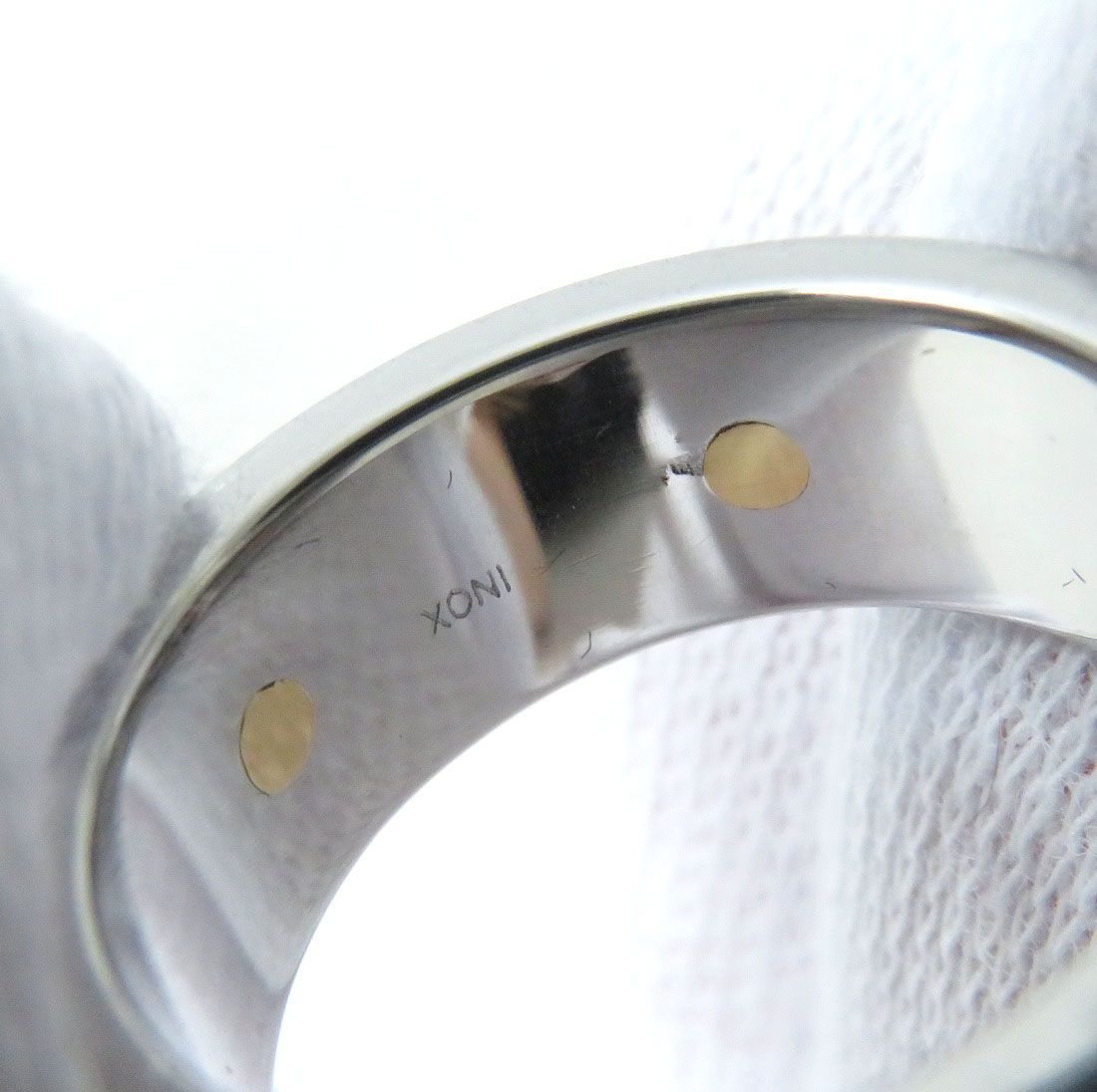 GUCCI Ring - Silverx Gold Women Used