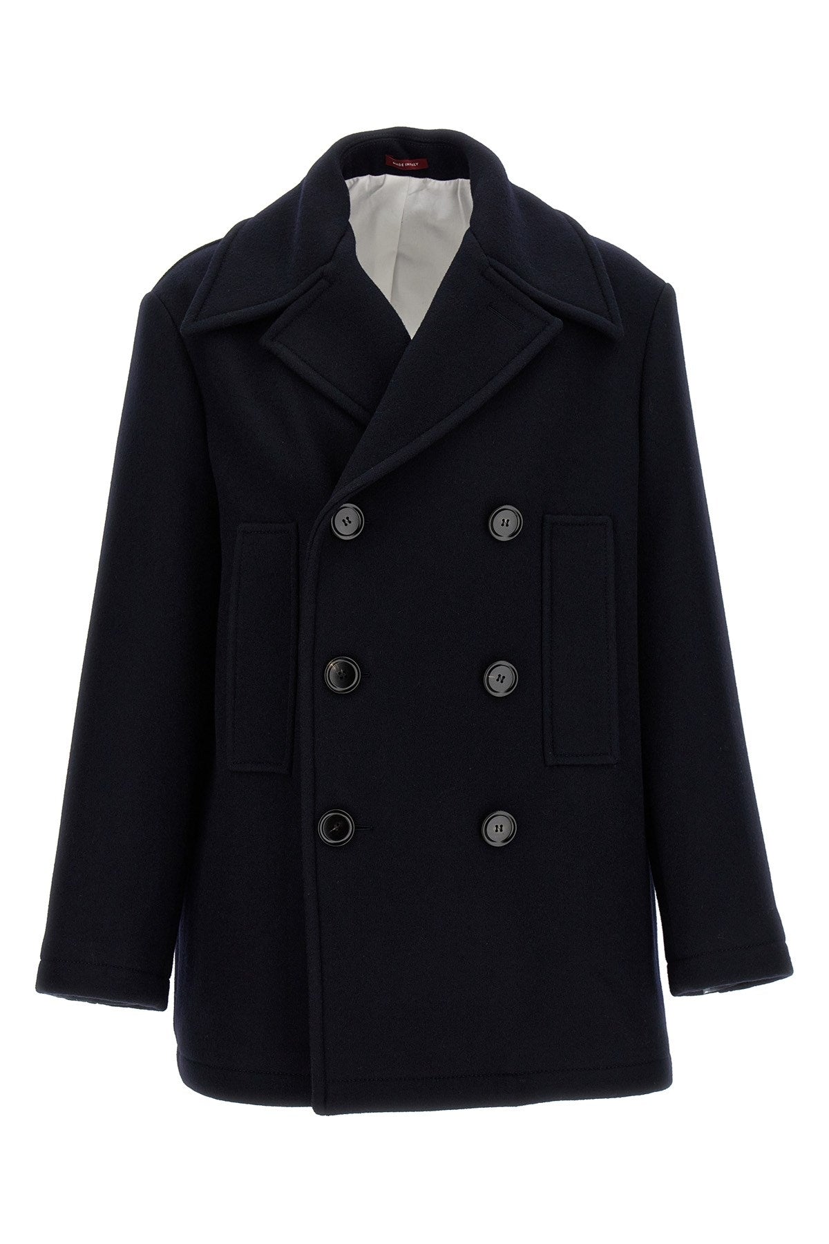 Gucci Men Double-Breasted Coat