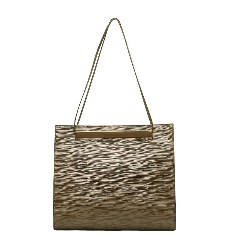 Louis Vuitton Epi Santrope Tote Bag M5246C Beige Leather