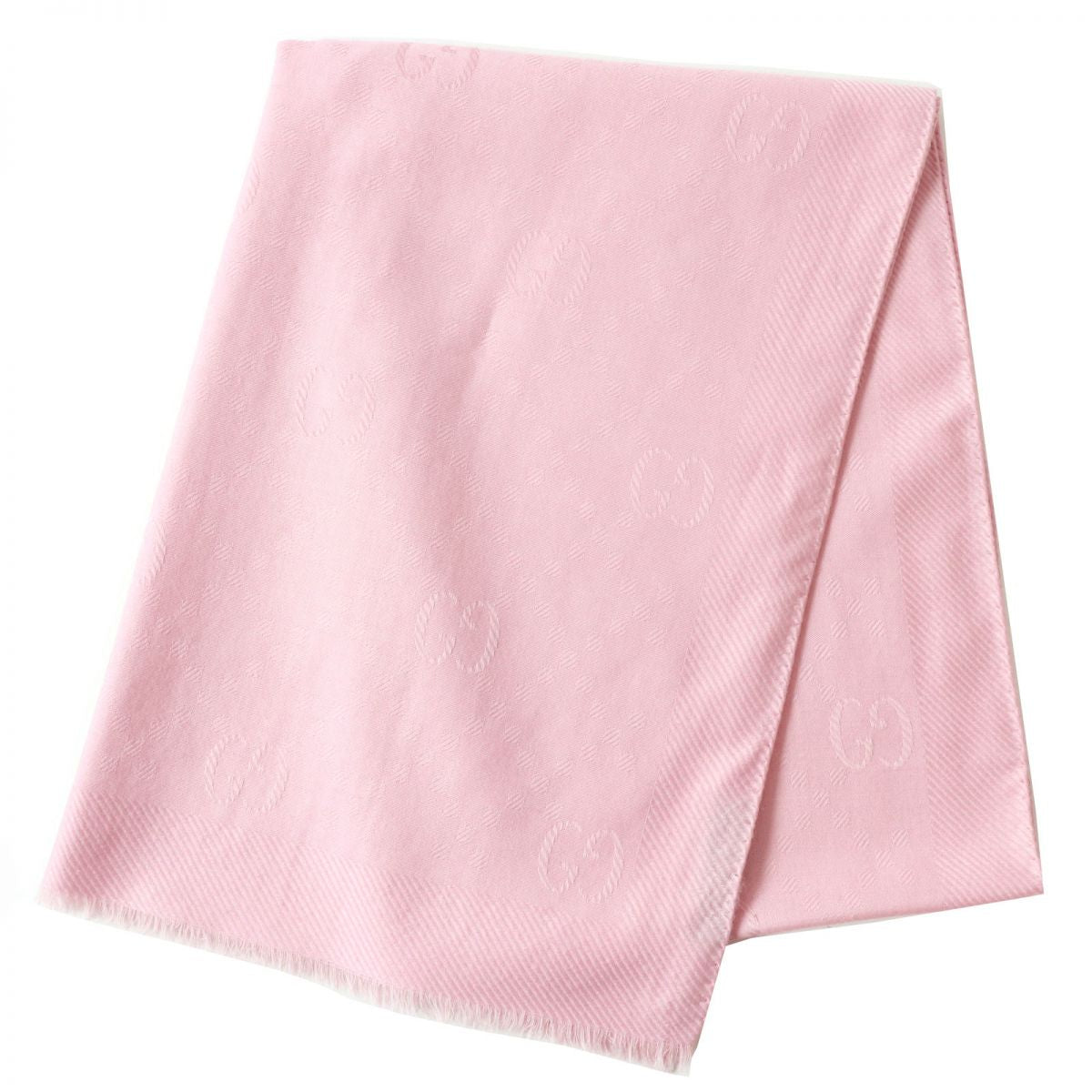 GUCCI Stall Main: 70% wool, Main: 30% silk pink Women Used