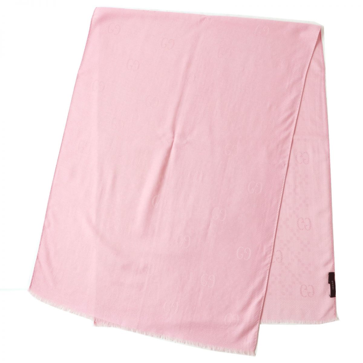 GUCCI Stall Main: 70% wool, Main: 30% silk pink Women Used