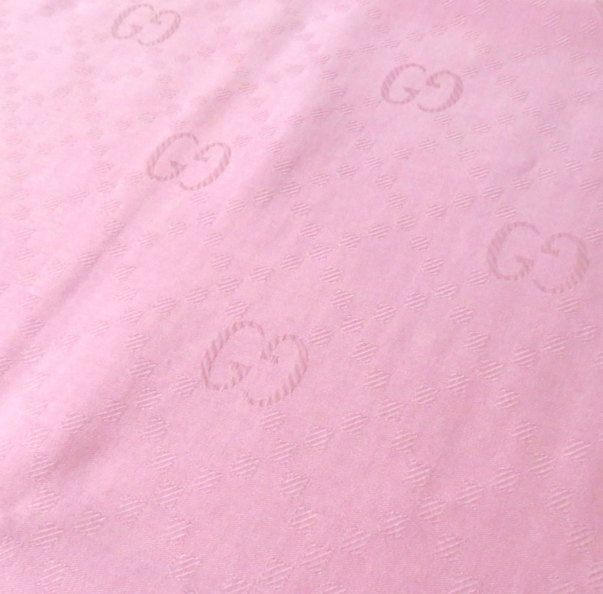 GUCCI Stall Main: 70% wool, Main: 30% silk pink Women Used