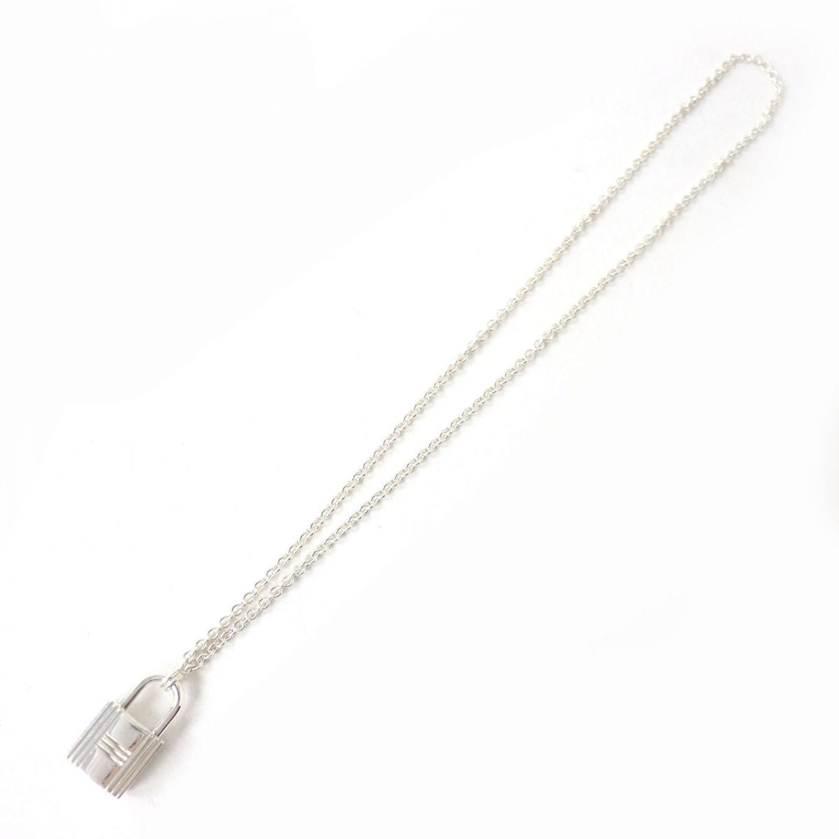 HERMES Necklace Main�FAG925 Silver Women Used