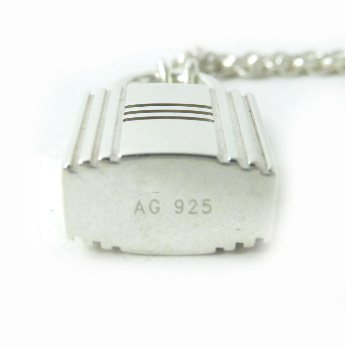 HERMES Necklace Main�FAG925 Silver Women Used