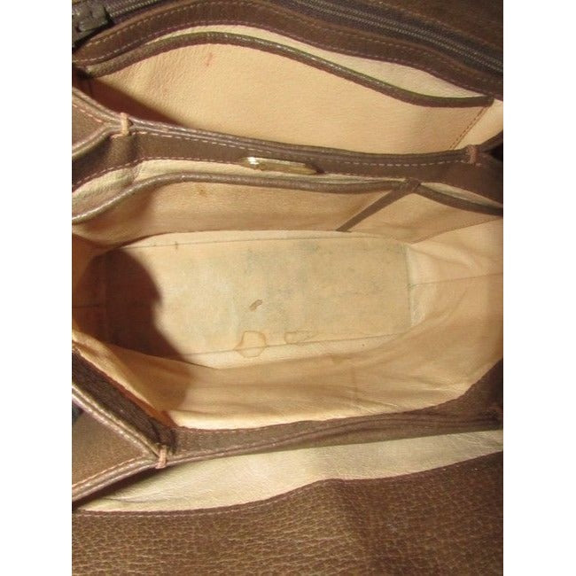 Gucci Vintage Pursesdesigner Purses Brown Leather Shoulder Bag
