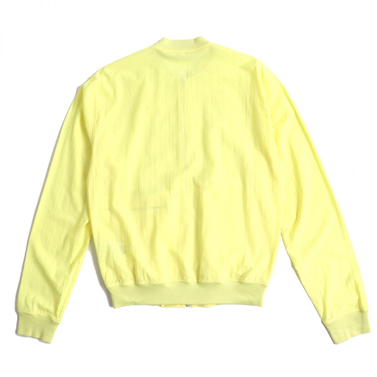 HERMES Blouson Main: 100% cotton, part: 95% cotton, part: 5% polyurethane yellow mens 37 Used