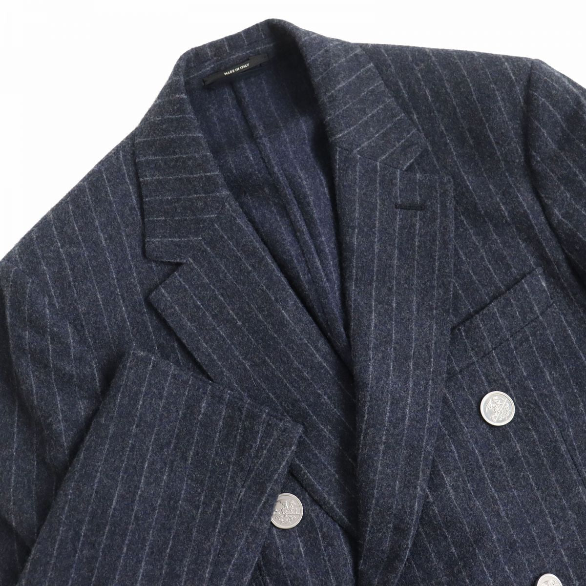HERMES suit Outer: 100% wool, Lining: 100% cupra, Part: 100% cotton Navy mens Used