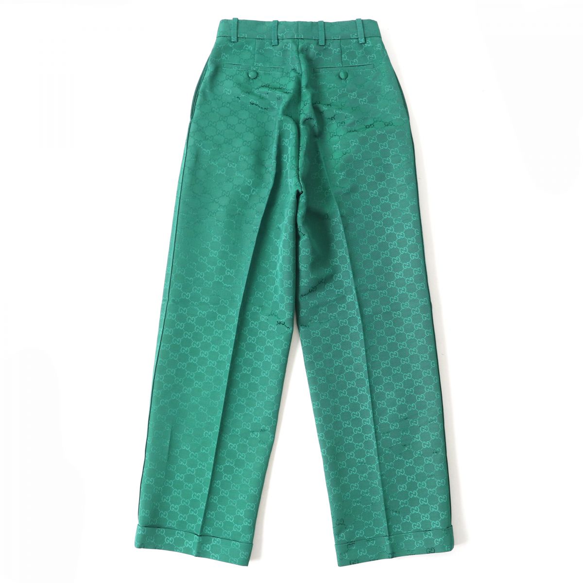 GUCCI Pants Main: 59% cotton, 41% rayon green Women 36 Used