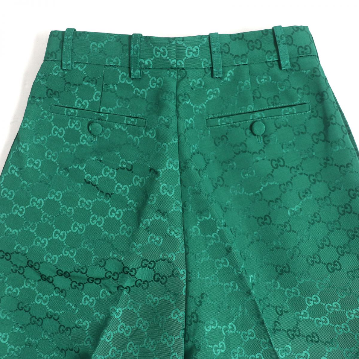 GUCCI Pants Main: 59% cotton, 41% rayon green Women 36 Used