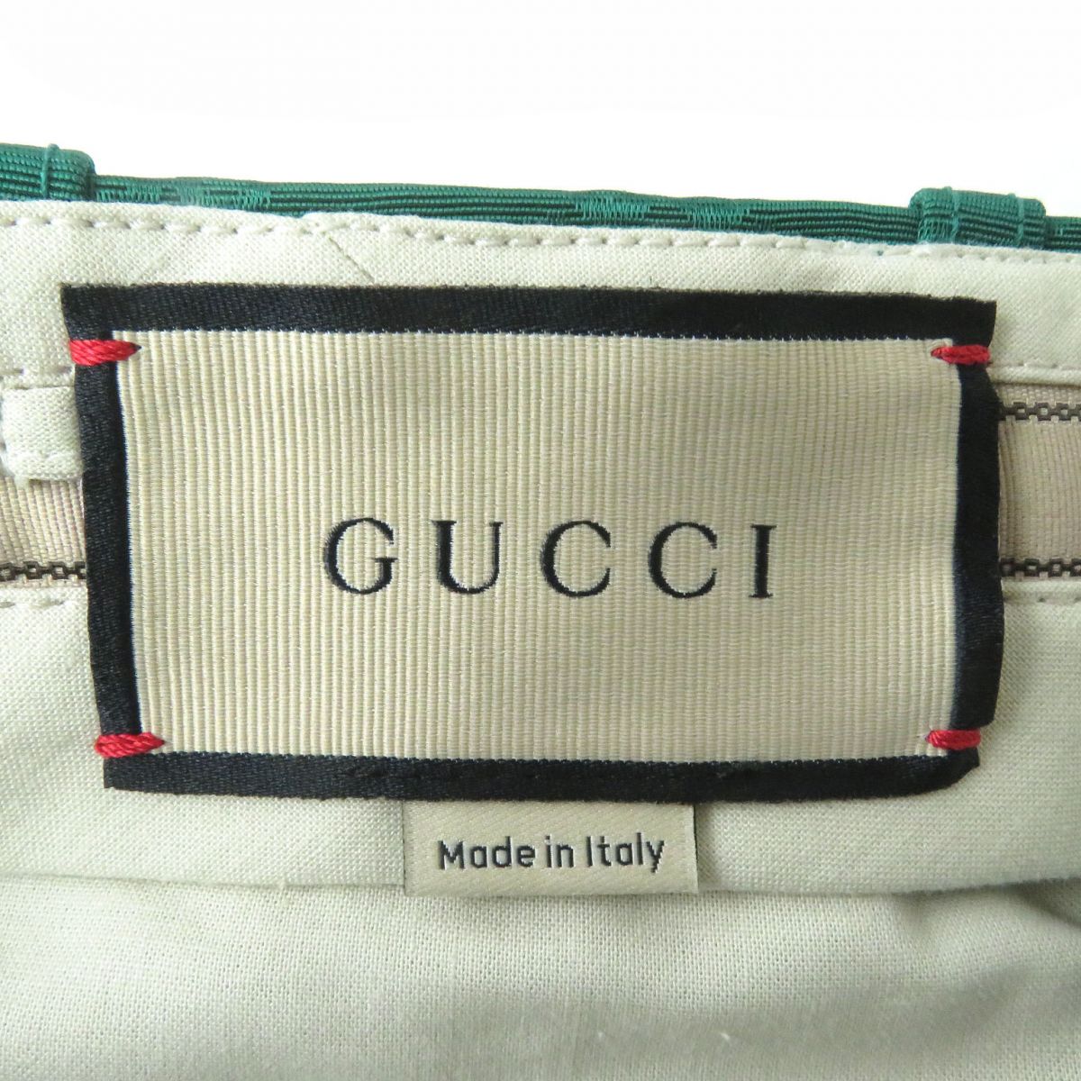 GUCCI Pants Main: 59% cotton, 41% rayon green Women 36 Used