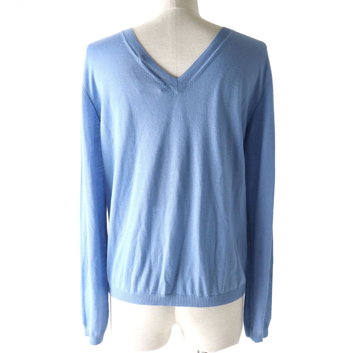 GUCCI knit Main: 100% cashmere Blue type Women M Used