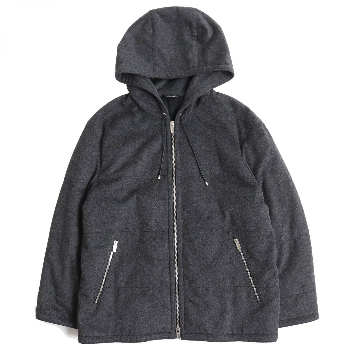 HERMES Down jacket *See photo. Charcoal gray (dark gray) mens Used