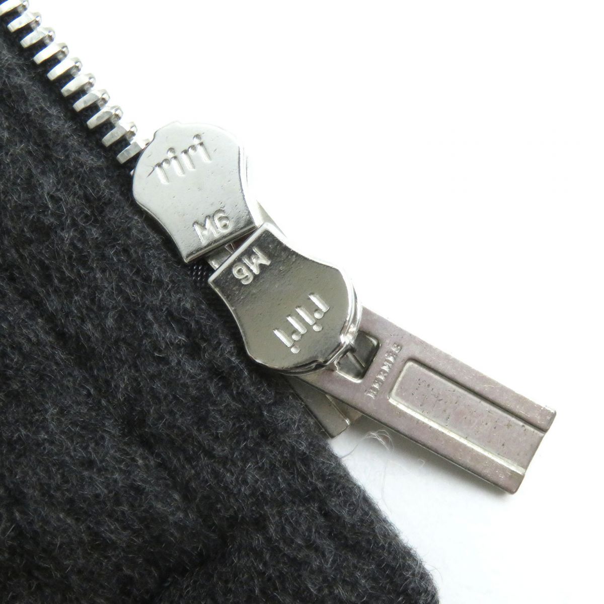 HERMES Down jacket *See photo. Charcoal gray (dark gray) mens Used