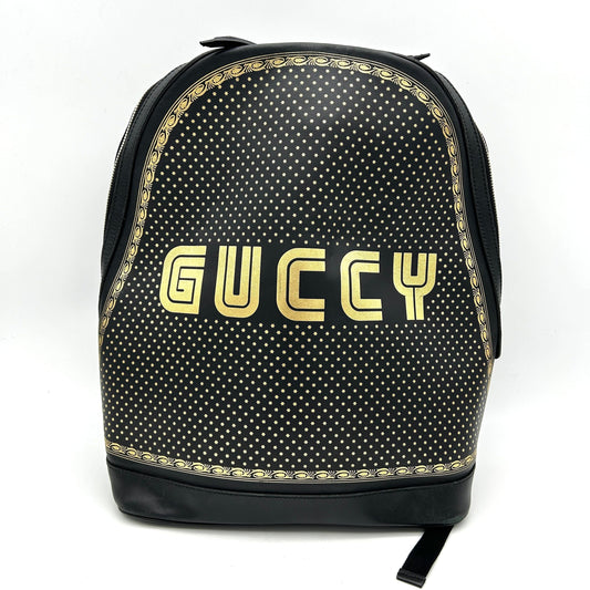 Gucci Guccy Magnetism Backpack - Black Backpacks, Handbags LA27144