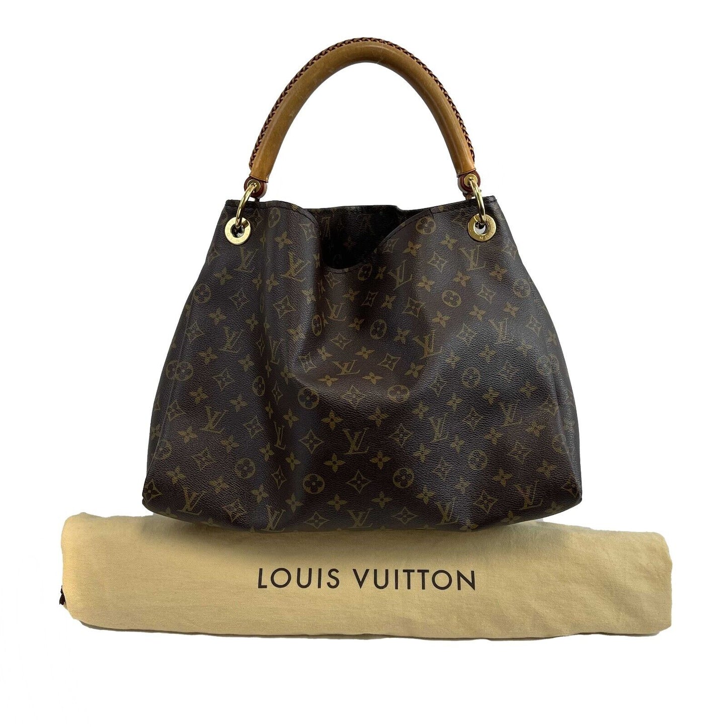 LOUIS VUITTON - LV Artsy MM - Brown / Tan Monogram Shoulder Bag