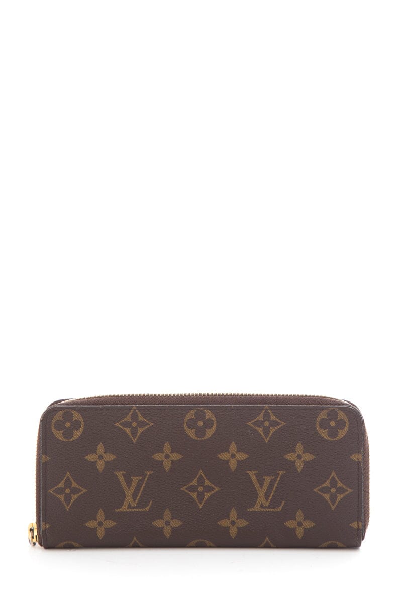 Louis Vuitton Brown & Pink Monogram Wallet