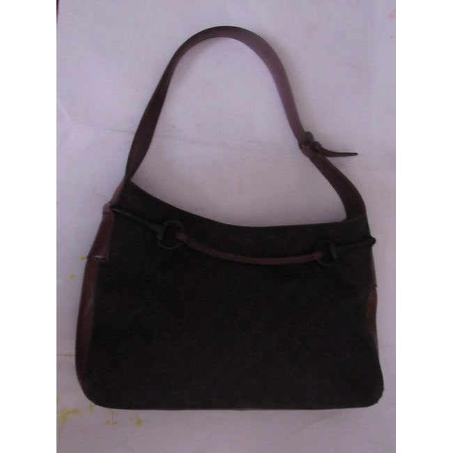 Gucci Tote Bag Newer Pursesdesigner Purses Brown Leather And Gg Leather Satchel