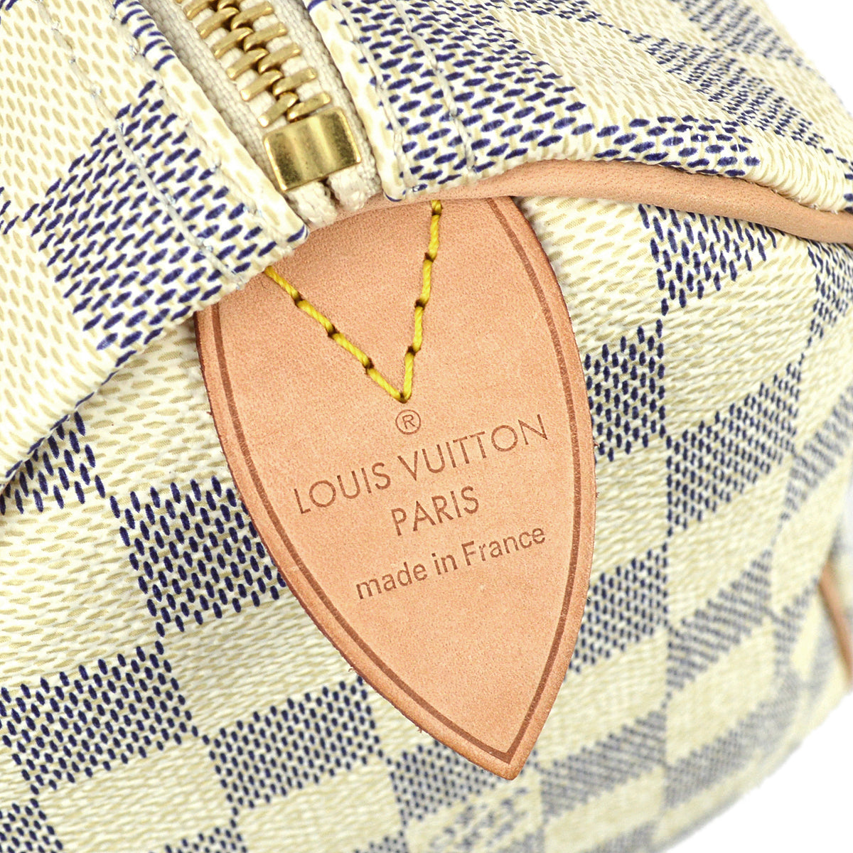 Louis Vuitton 2009 Damier Azur Speedy 25 HandBag N41534