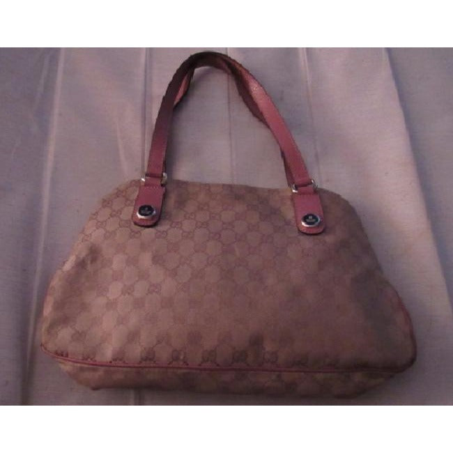 Gucci Soho Shoulder Bag Vintage Pursesdesigner Purses Brown Leather And Gg Leather Satchel