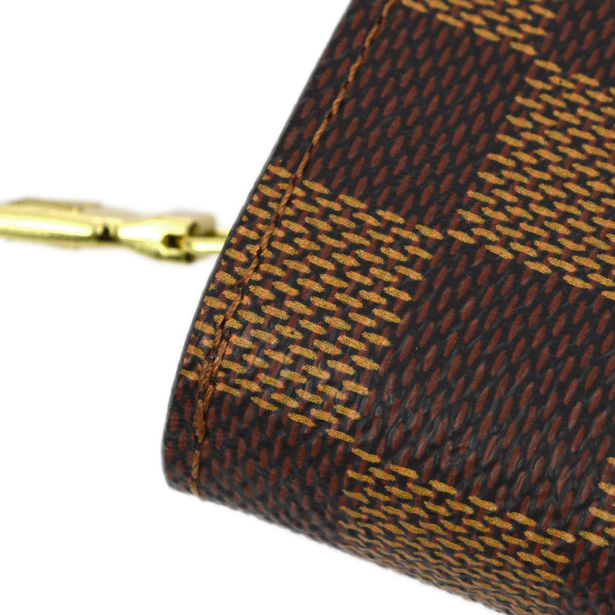Louis Vuitton 2003 Damier Compact Zip Wallet N61668