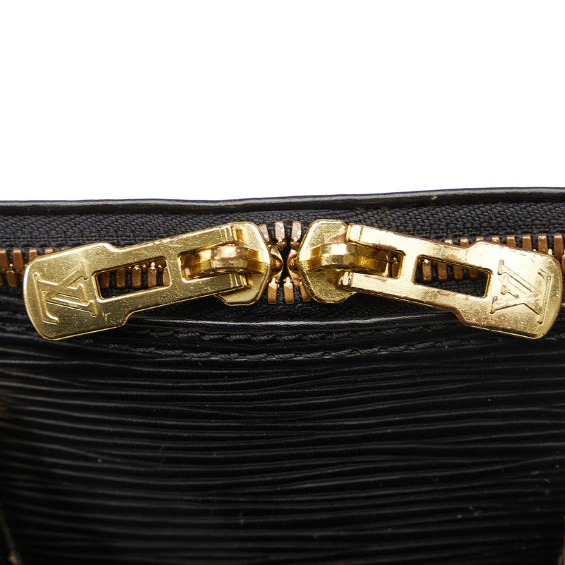 Louis Vuitton Epic Alma Handbag M52142 Noir Black Leather  Louis Vuitton
