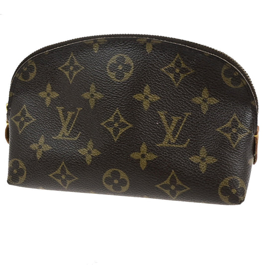 Louis Vuitton Cosmetic Pouch  Canvas Clutch Bag