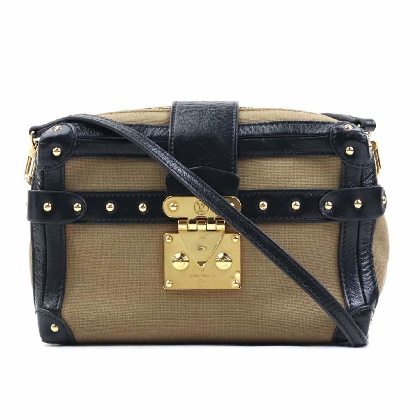 Louis Vuitton   Canvas Leather Shoulder Bag