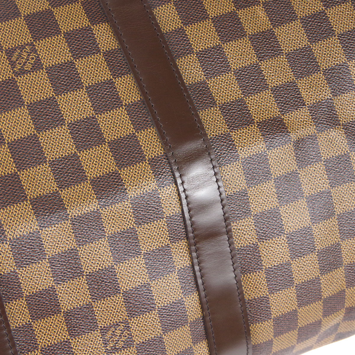 Louis Vuitton 2008 Damier Keepall Bandouliere 55 Duffle Bag N41414