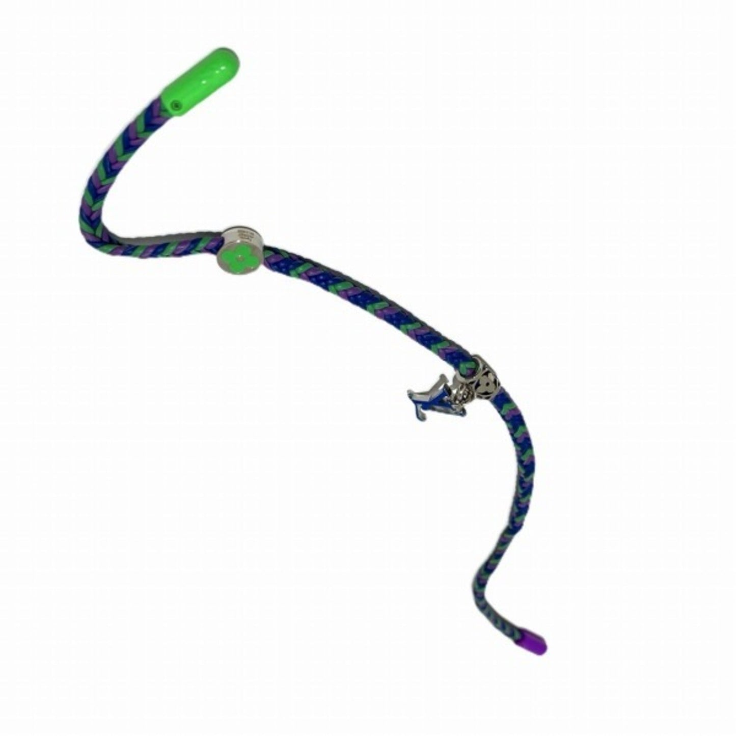 Louis Vuitton blue   Alloy Leather Charm Bracelet