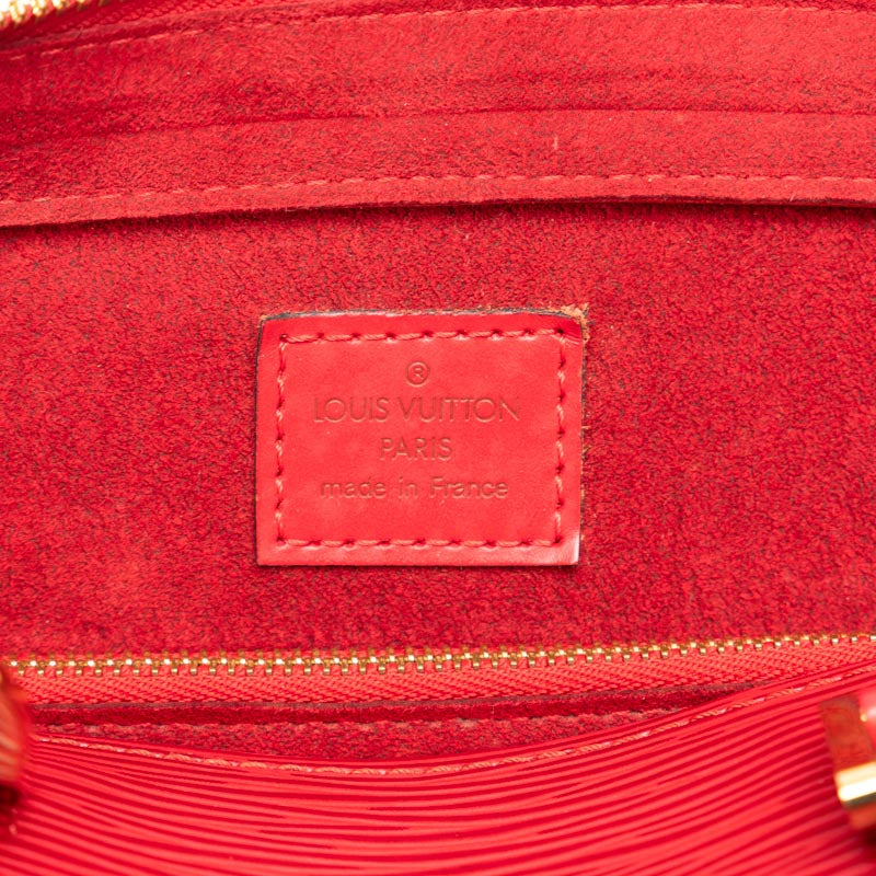 Louis Vuitton Epic Punch Handbag M52057 Castilian Red Leather  Louis Vuitton