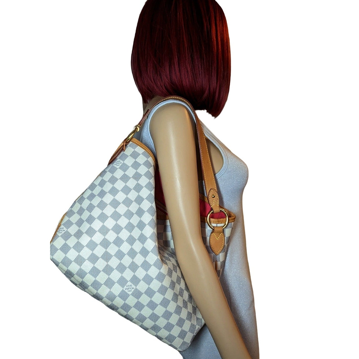 Louis Vuitton Damier Azur Delightful Hobo PM