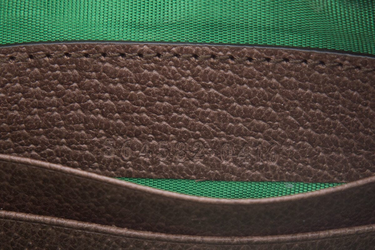 Gucci Brown Mini Vintage GG Supreme Monogram Cross-Body