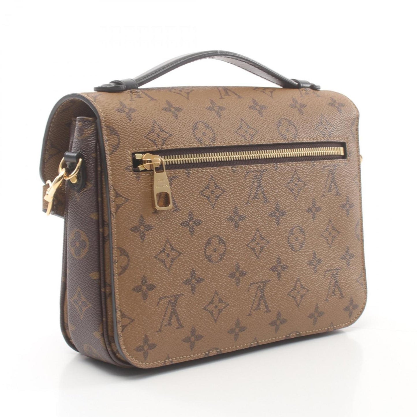 Louis Vuitton   Coated Canvas Pvc Leather Handbag Pochette