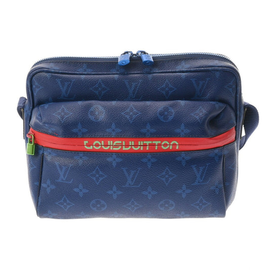 Louis Vuitton blue Galle Messenger Bag