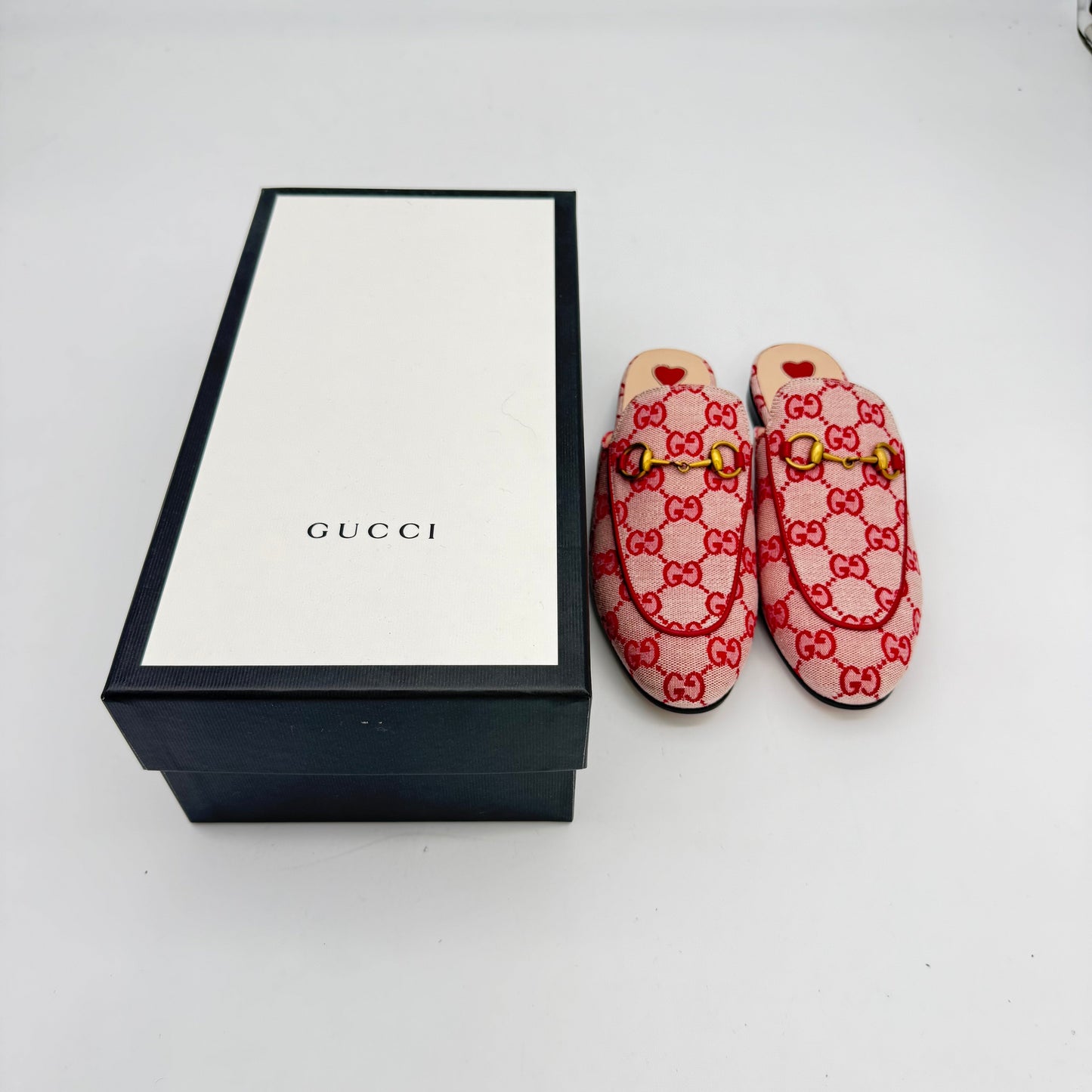 Gucci Cloth Flats Red US Women's Size 5.5 24080804