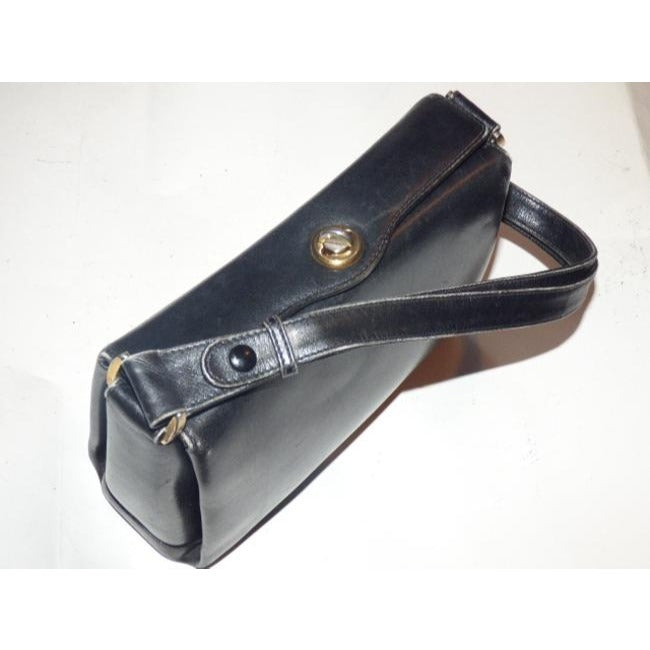 Gucci Shoulder Bag Vintage Pursesdesigner Purses Blue Leather Satchel