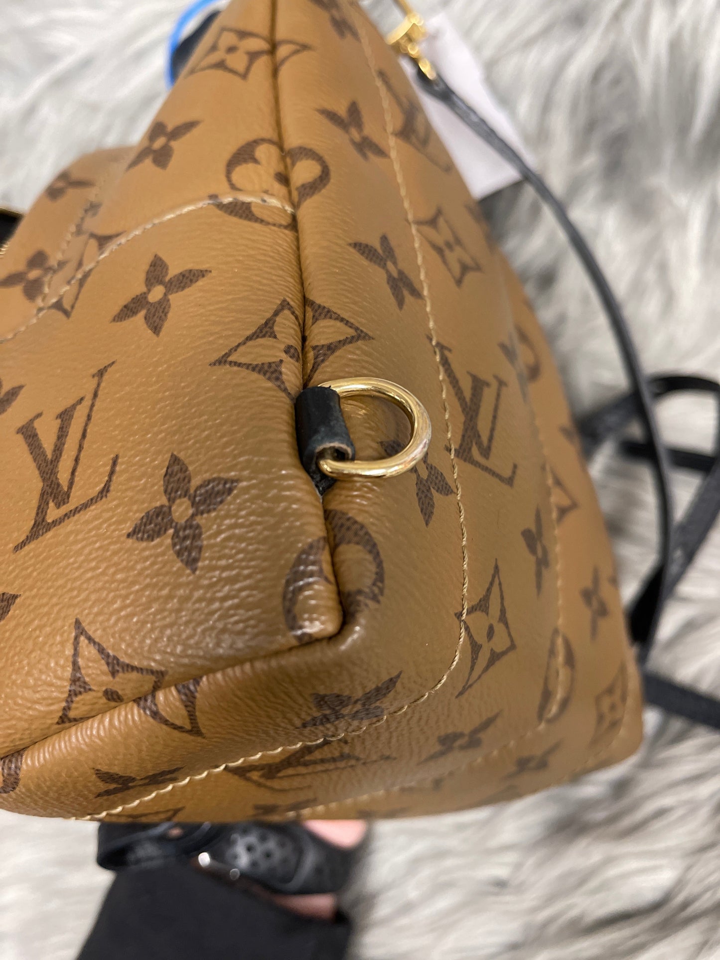 Backpack Luxury Designer By Louis Vuitton  Size: Small