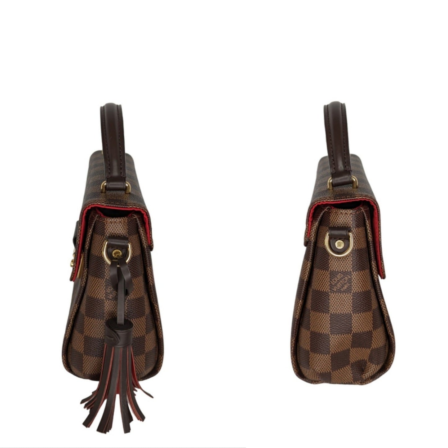 Louis Vuitton Damier Ebene Croisette Shoulder Bag